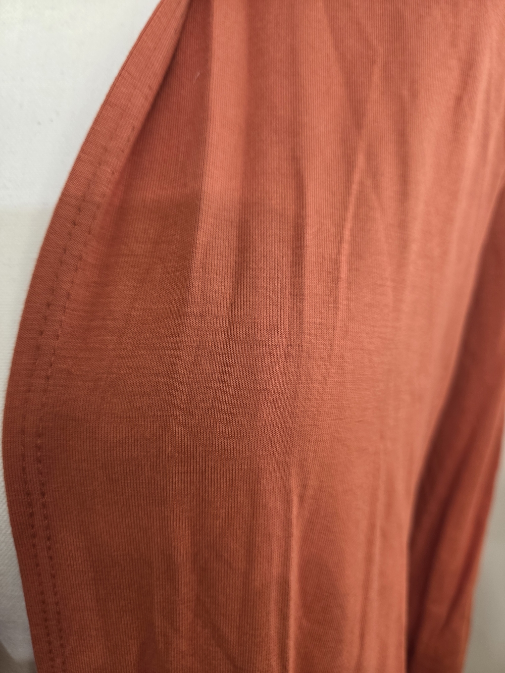 Azules Rust Open-Front Long Cardigan - Picture 2 of 3